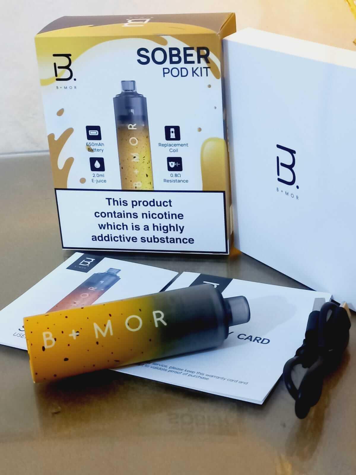 SOBER B+ MOR POD Vape